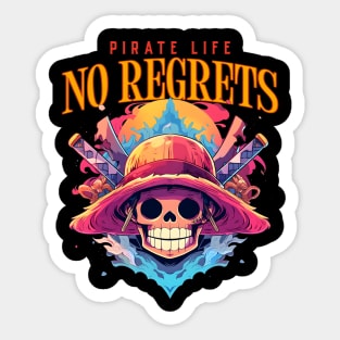 one piece inspired design Sticker